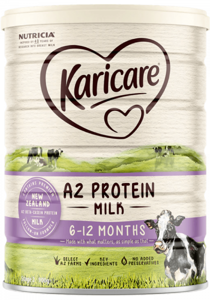 sữa Karicare A2 số 2, sữa Karicare A2 6 - 12 tháng, sữa Karicare A2 số 2 úc